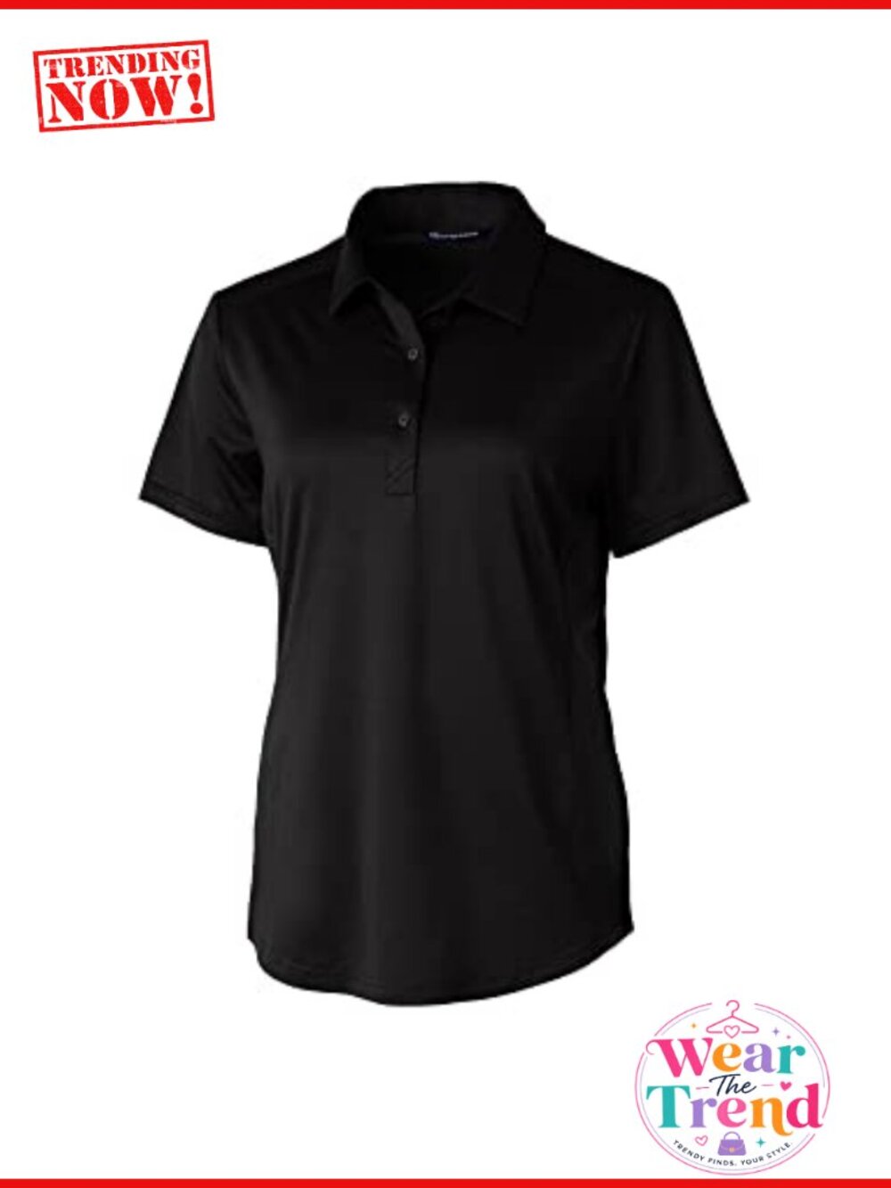 Cutter & Buck Ladies Prospect Polo DryTec UPF 50+ Short Sleeve Collared Golf Top